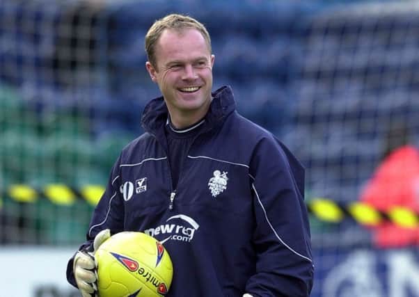 Jonathan Gould pictured in 2004 during his spell at Deepdale