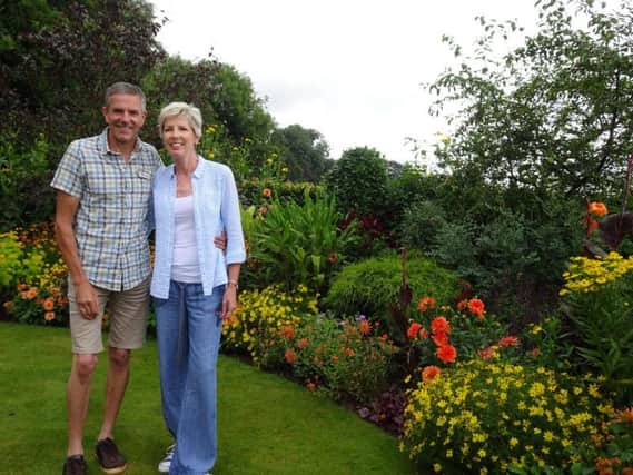 Terry and Sue Riding have reached the finals of The Nations Favourite Garden competition