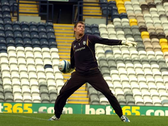 Andy Lonergan during his Preston North End days