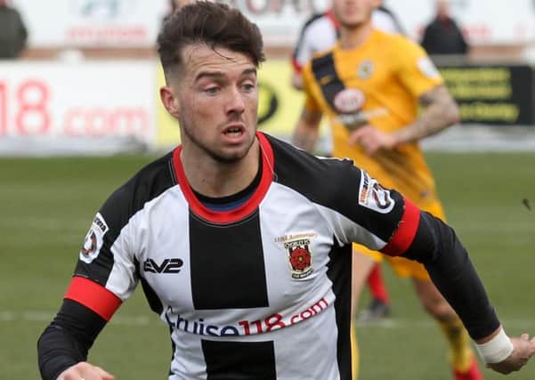 Alex Newby scored the Magpies' goal