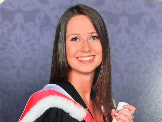 Laura Wade, a Leyland dentist graduate, is the only person out of 68 students on her coursein her year at Newcastle University to finish with honours.