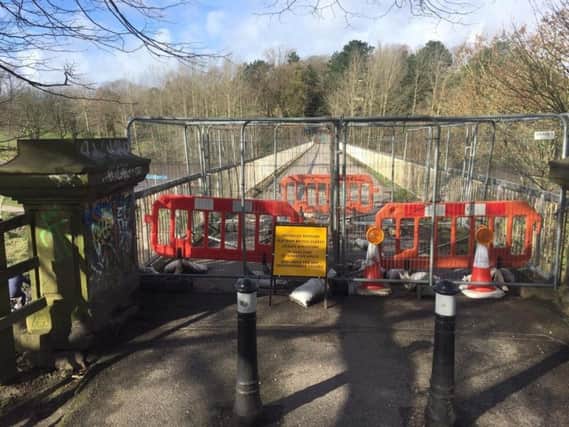 Old Tram Bridge closure