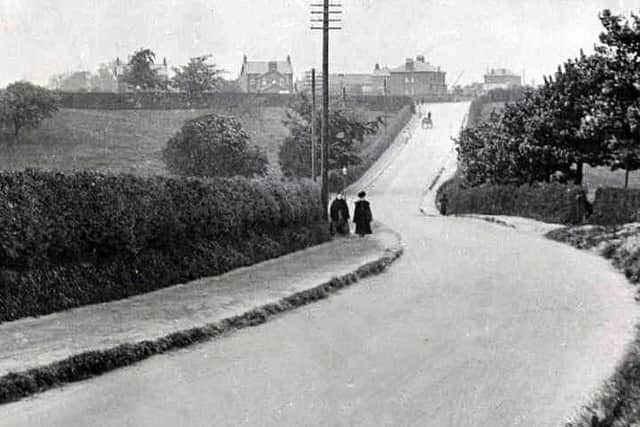 Slack Brow, Preston, in 1900 where military records show Cromwells forces met the Royalists