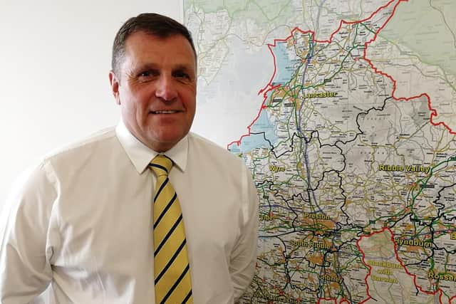 Phil Durnell oversees more than 4,200 miles of non-motorway routes for which Lancashire County Council is responsible.