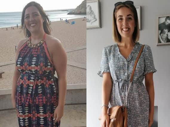Mum-of-two Danielle McLaughlin (25)has battled severe anxiety to drop from 14st 2lbs to 9st 10lbs in just seven months.