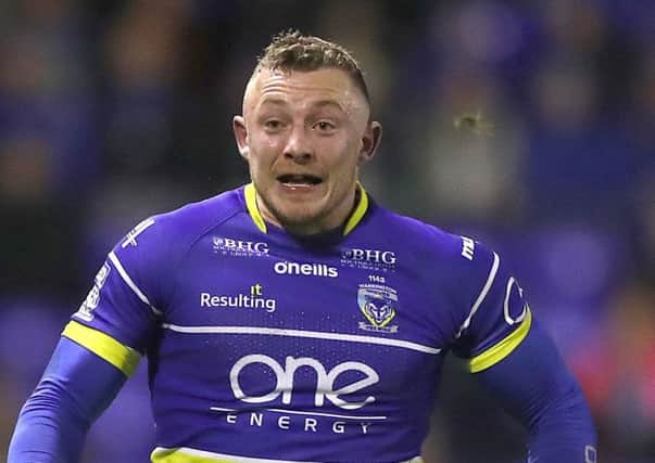 Wolves' Chorley-born Josh Charnley will hope to be fit for Warrington as they take on St Helens at Wembley