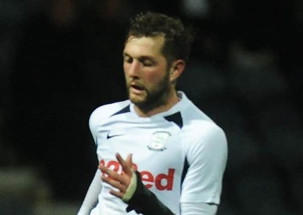 Tom Barkhuizen made his 100th league appearance for North End
