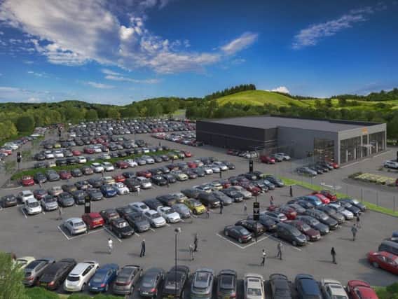 An artist's impression of how the new HPL motors site will look