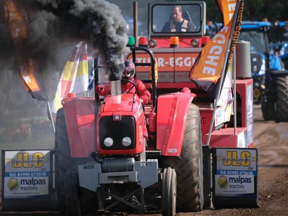 The North West Tractor Pullers Club Tractor Pull at Great Eccleston.