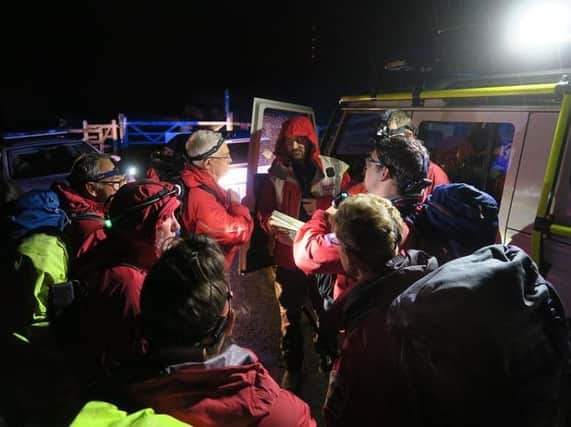 Bolton Mountain Rescue Team getting ready to search for the missing siblings (Photo: Bolton Mountain Rescue Team)