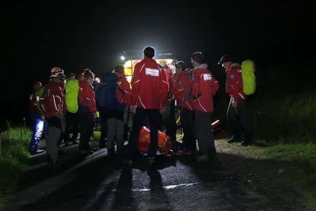 Bolton Mountain Rescue Team getting ready to search for the missing siblings (Photo: Bolton Mountain Rescue Team)