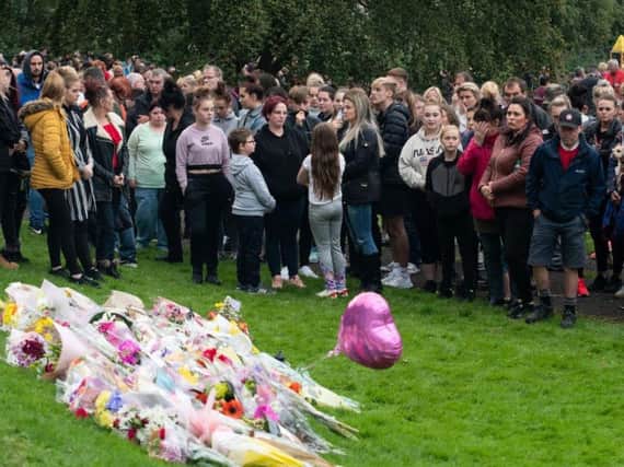 Hundreds of people came together to last night (August 29) in Accrington in memory of murdered mum Lindsay Birbeck
