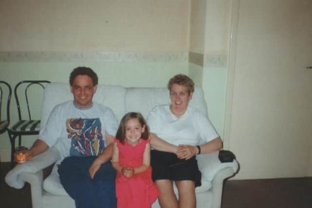 Laura McManus, growing up with her dad, Chris McManus and nana Jean McManus