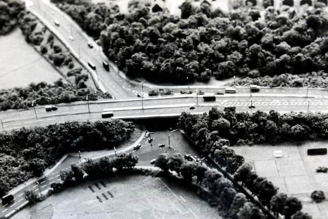 A model of the proposed by-pass