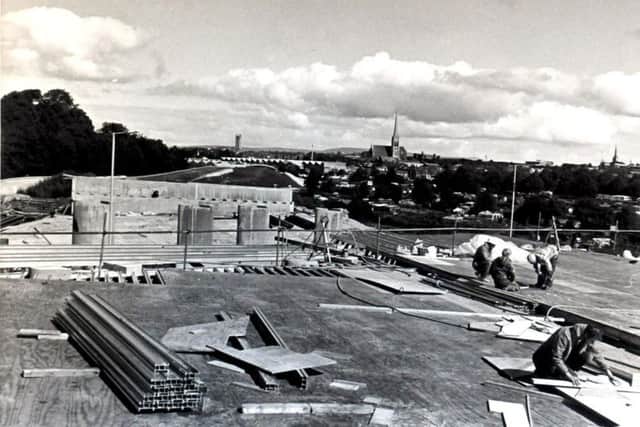 A view of Preston from the Penwortham side of the fly-over