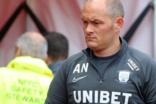 Preston North End manager Alex Neil at the City Ground