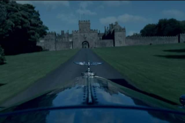 A still of Hoghton Tower from the opening scene of series five episode three (Photo: BBC)