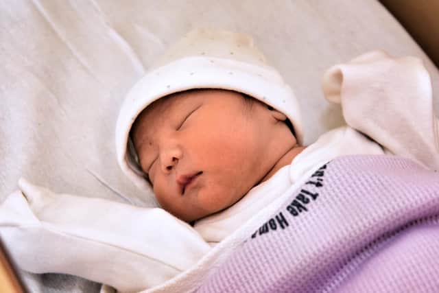 Baby Xavier, born at Royal Preston Hospital on August 6,weighing 5lb 14ozs, to Atti Yue and Peter Ho, from Cleveleys.