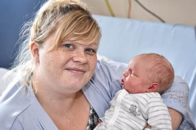 Baby Max, born at Royal Preston Hospital on August 7, weighing 8lb, to Gemma and Adam Hill, from Walton-le-Dale.