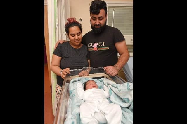 Dominic Ayan Ivascu, born on August 4 at 8.30pm, weighing 3kg 430g, to Madalina Ivascu and Ionut Pirvu, from Preston.