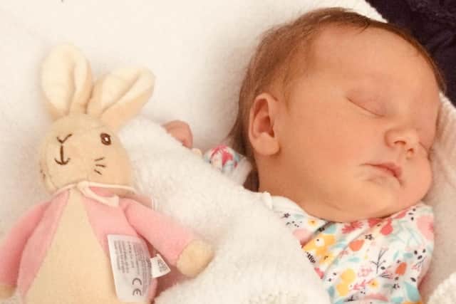 Alana Rose Pearson, born at Royal Preston Hospital on July 30, at 6.22am, to Stephanie Keith and Andrew Pearson from Leyland