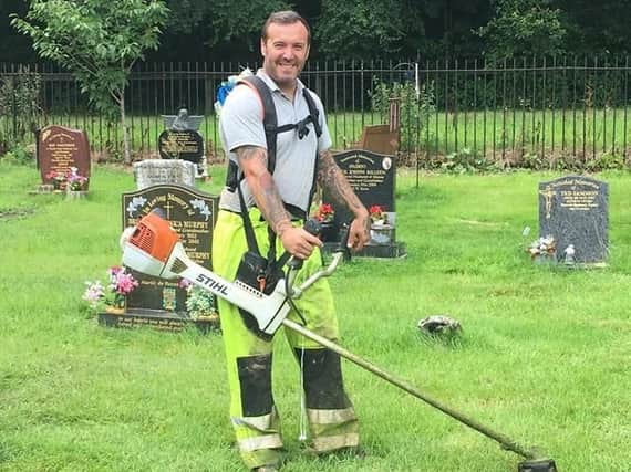 A picture of Paul shared by Penwortham Town Council where Paul was a lengthsmen