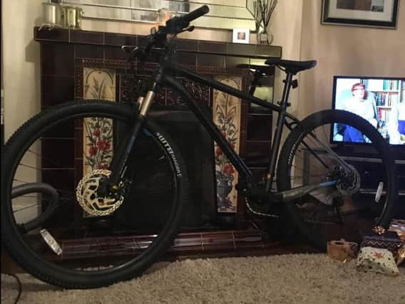The bike which was stolen from the home in Liverpool Road, Penwortham