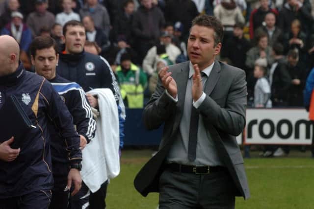 Darren Ferguson during his time as Preston manager