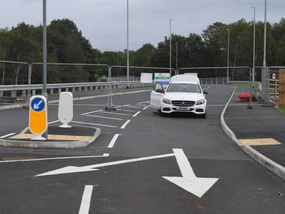 The Cross Borough Link road, which could be open within weeks