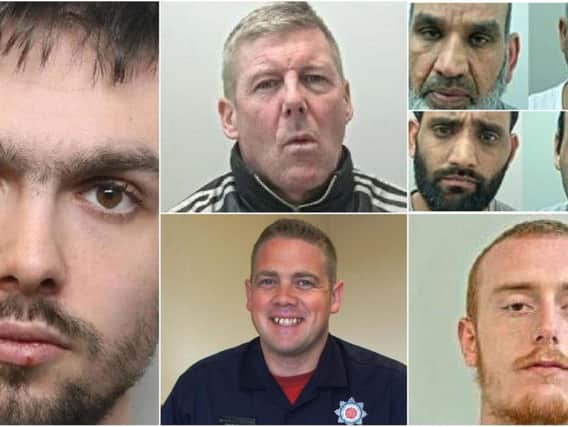 These are the faces of the criminals jailed for serious crimes across Lancashire in August