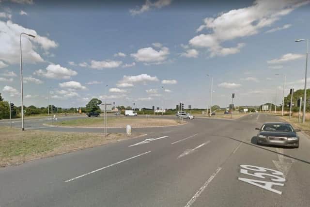 A 65-year-old woman has died and a 65-year-old man seriously injured after being hit by a Mercedes whilst out walking in Samlesbury shortly before 7am on Sunday morning (September 8)