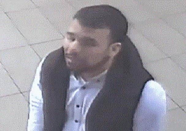 Police want to speak to Zakaria Elharak, 27, after reports of an attempted child abduction in Blackburn on Friday, September 6