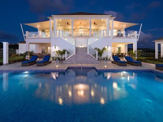 The villa at the Royal Westmoreland resort in Barbados