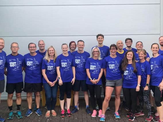 Members of  Riversway Road Runners ran 12 park runs in one day for Mummys Star, which looks after women and their families impacted by cancer during pregnancy and shortly after birth.
