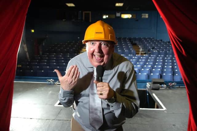 Comedian Jimmy Cricket at Chorley Little Theatre in 2009