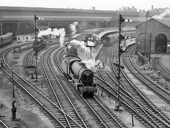 A view from Vicars Bridge in 1959