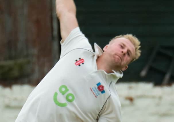 Sam Marsh's wickets proved to be in vain for Croston's promotion bid