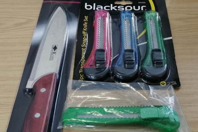 A number of shops in Preston have been caught selling knives to children