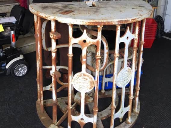 This turnstile - taken from Preston North End's Deepdale stadium - is up for auction