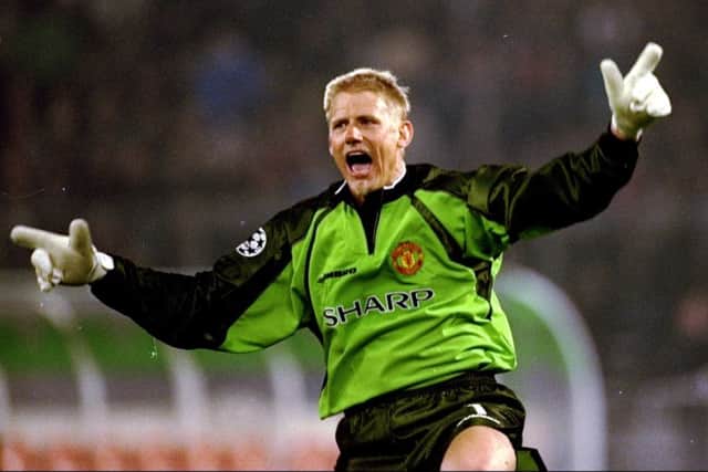 Peter Schmeichel won the Treble with the Red Devils in 1999