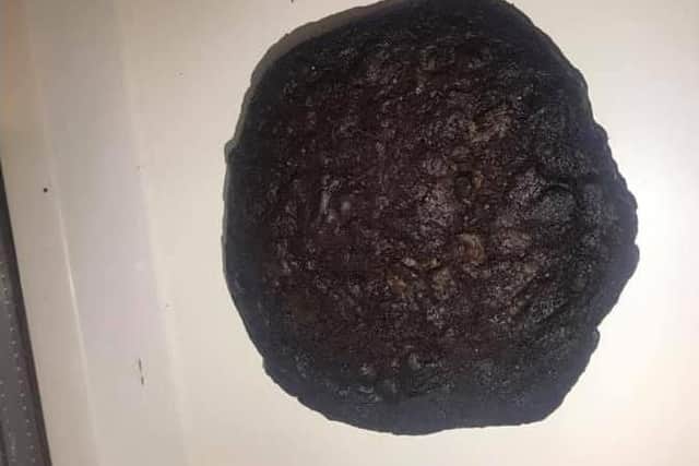 One of two cannabis cookies found in Parkgate Drive, near Worden Park on Saturday evening (September 14)