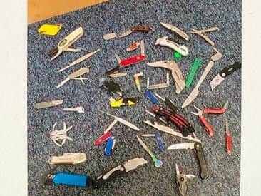 More knives handed in at Preston Crown Court