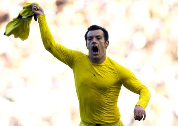 Ross Wallace scores Preston's late winner at Birmingham in April 2009 and takes off his shirt to celebrate  he got a red card for his troubles