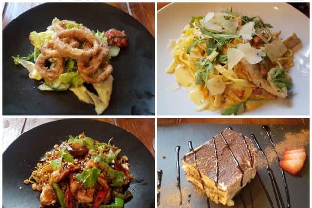 Some of the tested dishes