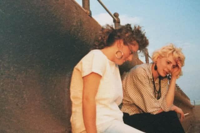 Louisa Kelly (left) and her friend Jane witnessed a mad scramble for discarded tickets at The Smiths abandoned Preston Guild Hall in 1986.