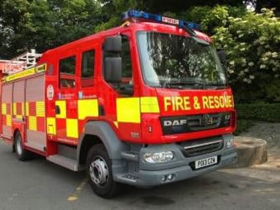 Firefighters attended a kitchen fire in Preston
