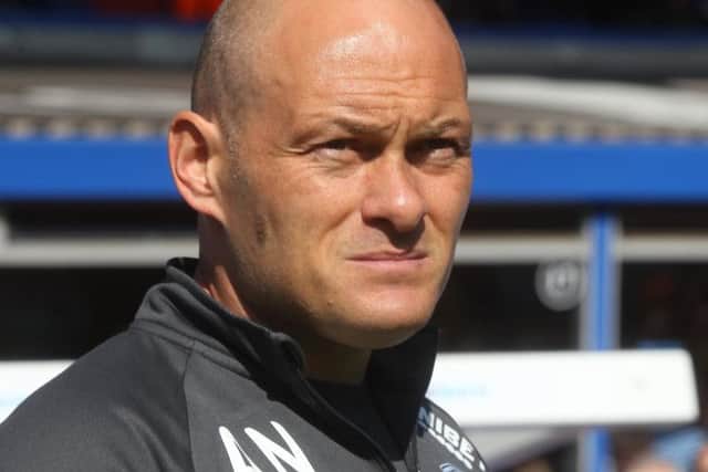 Preston manager Alex Neil at St Andrew's