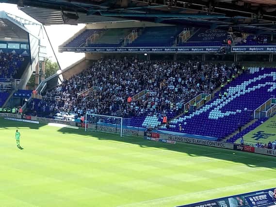 More than 1,500 Preston supporters made the trip to St Andrew's. Did our photographer snap you?