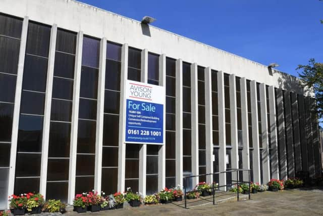 For Sale signs on Chorley Magistrates' Court