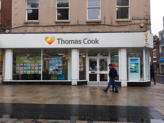 Thomas Cook in Fishergate, Preston shut its doors for a final time yesterday (Sunday, September 22), just hours before the firm ceased trading due last night